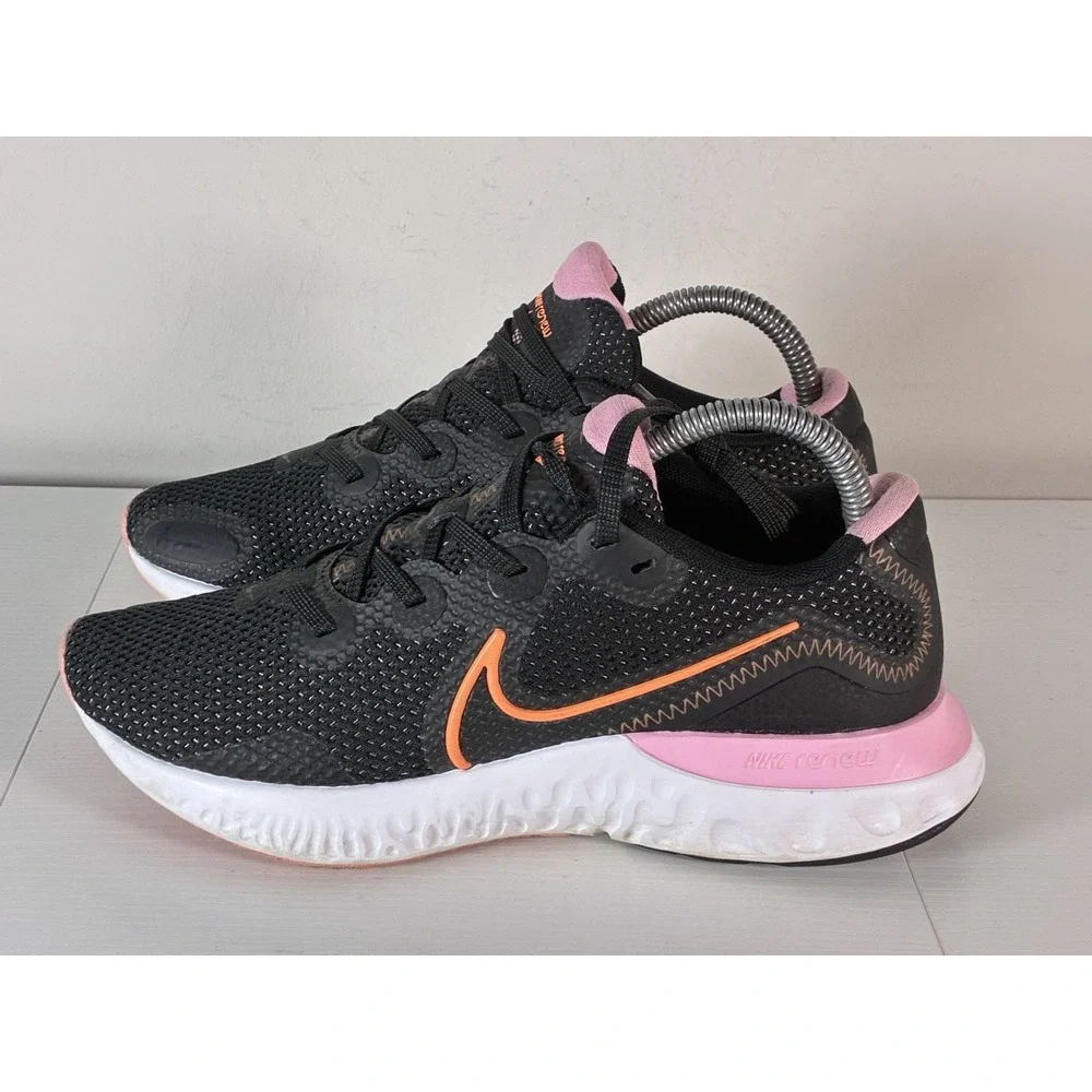 Size 8 - Nike Renew Run Orange Pulse Womens Shoes